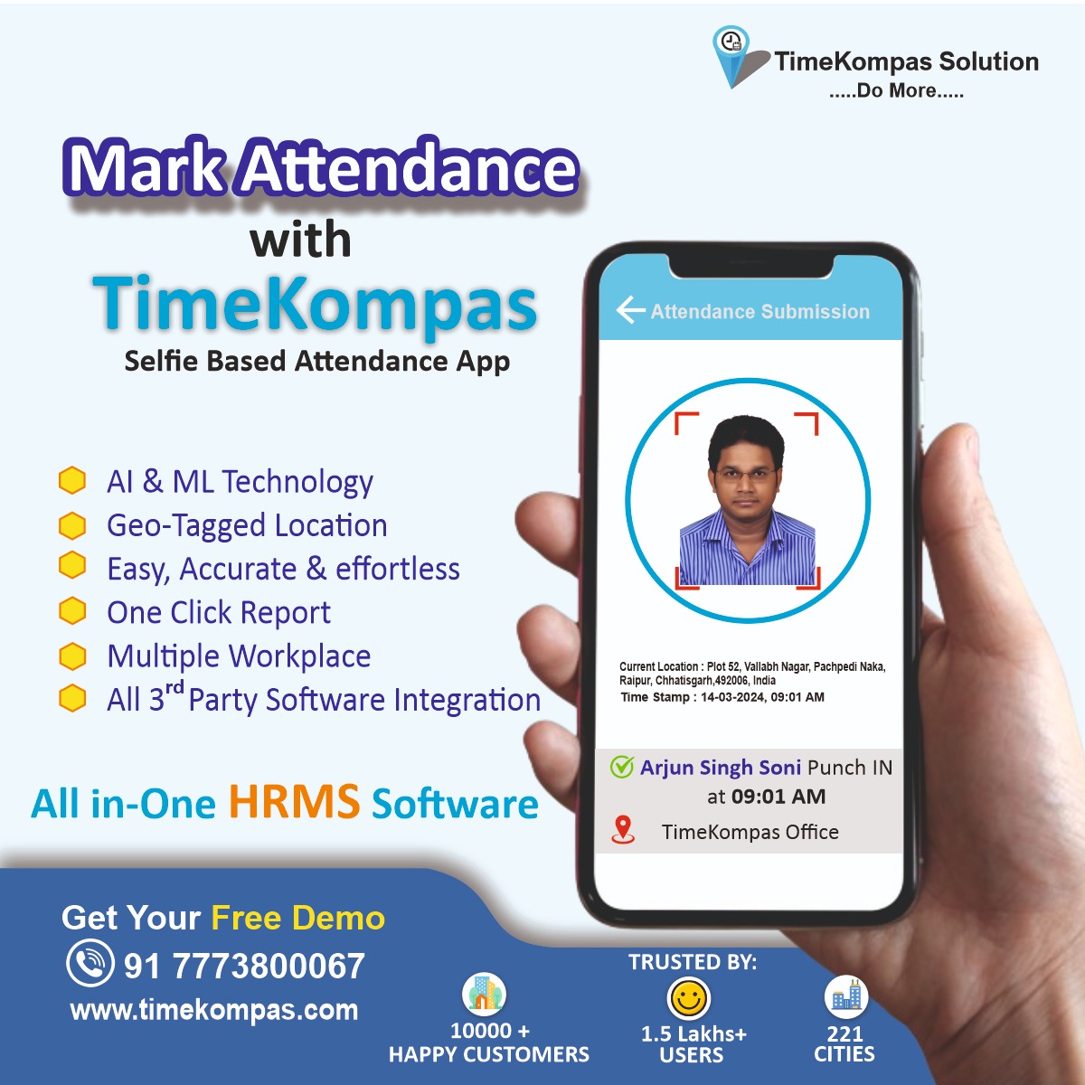 Time and attendance tracker